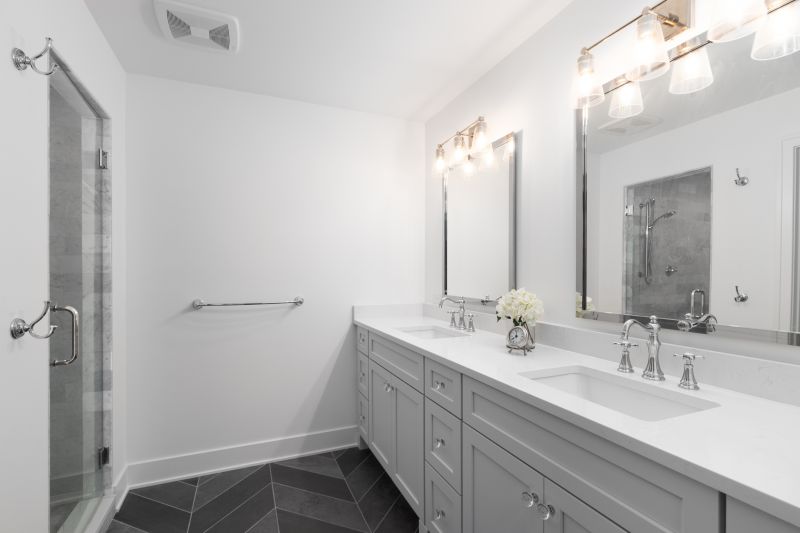 Modern Vanity and Lighting